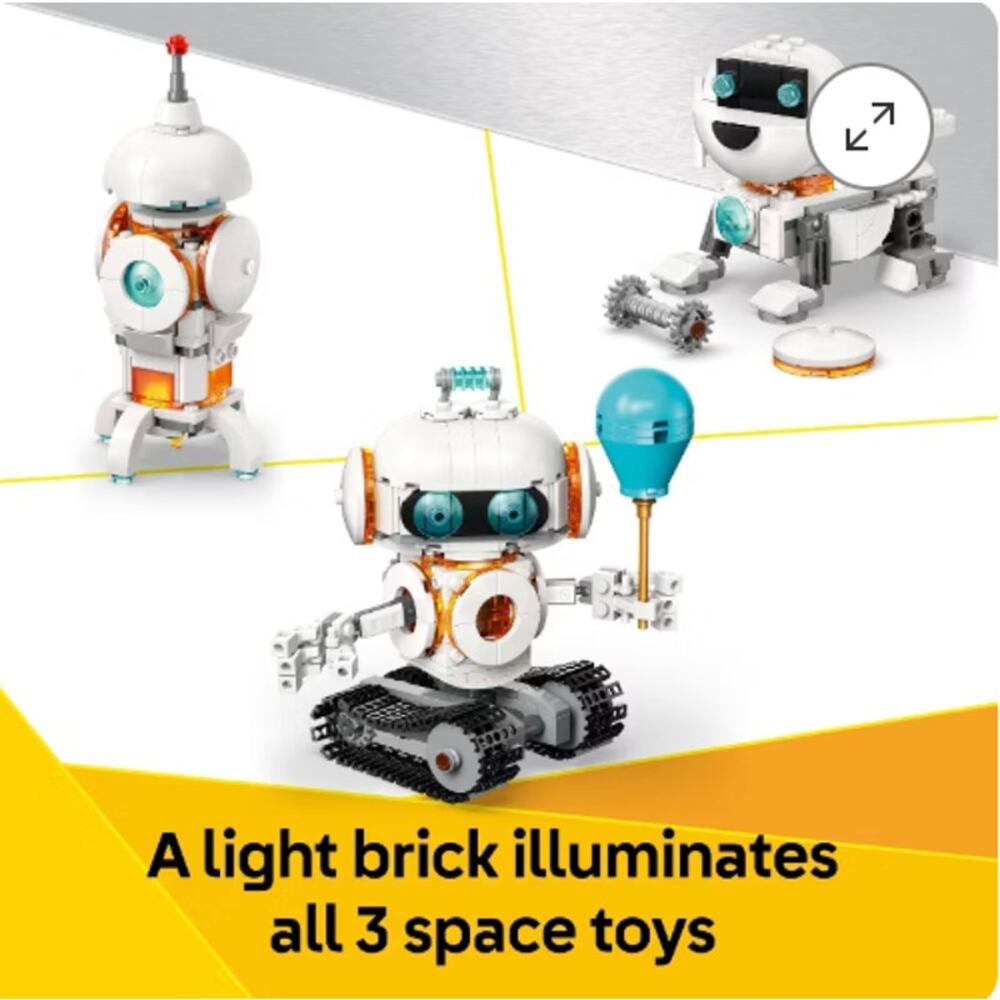 LEGO Creator 3 in 1 Space Robot - Robot, Spaceship or Robot Dog 31164 - Picture 5 of 5